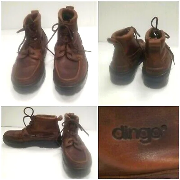 dingo | Shoes | Mens Vintage Dingo Lace Up Ankle Boots Brown  display picture 1